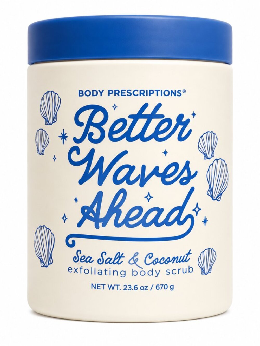 Body Prescriptions Better Waves Ahead Sea Salt & Coconut Exfoliating Body Scrub